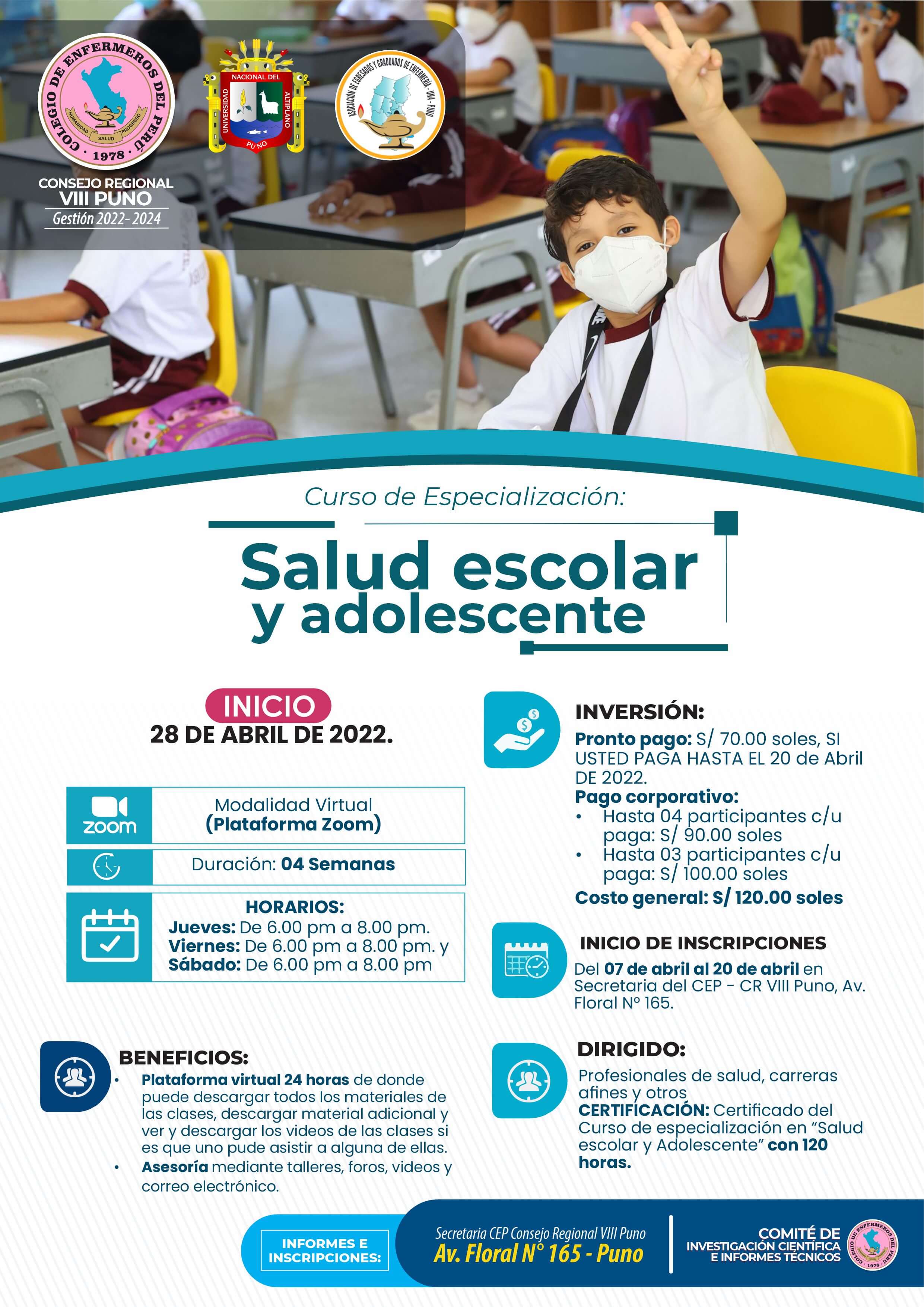 SALUD ESCOLAR Y ADOLESCENTE